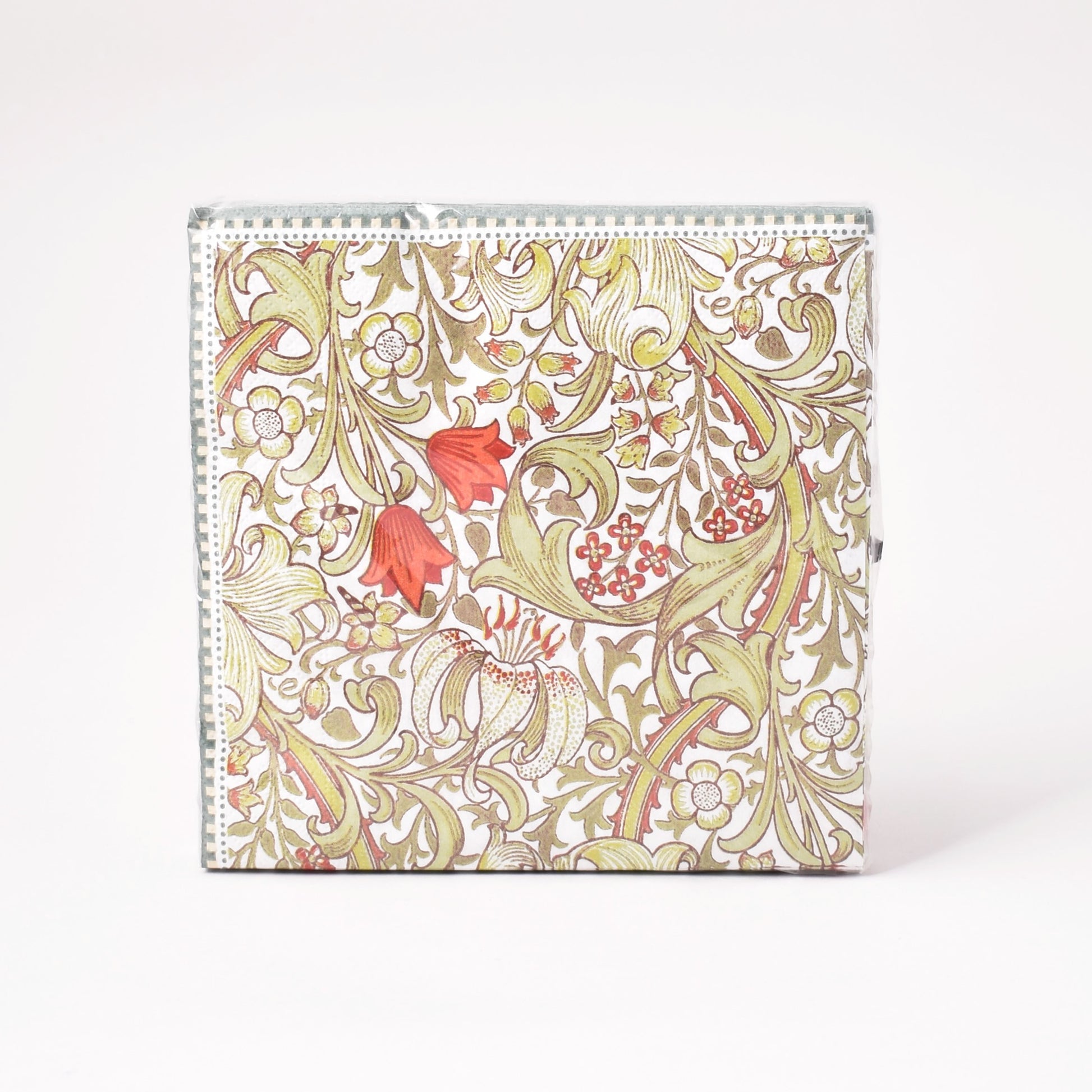 servetter med blomstermotiv av william morris