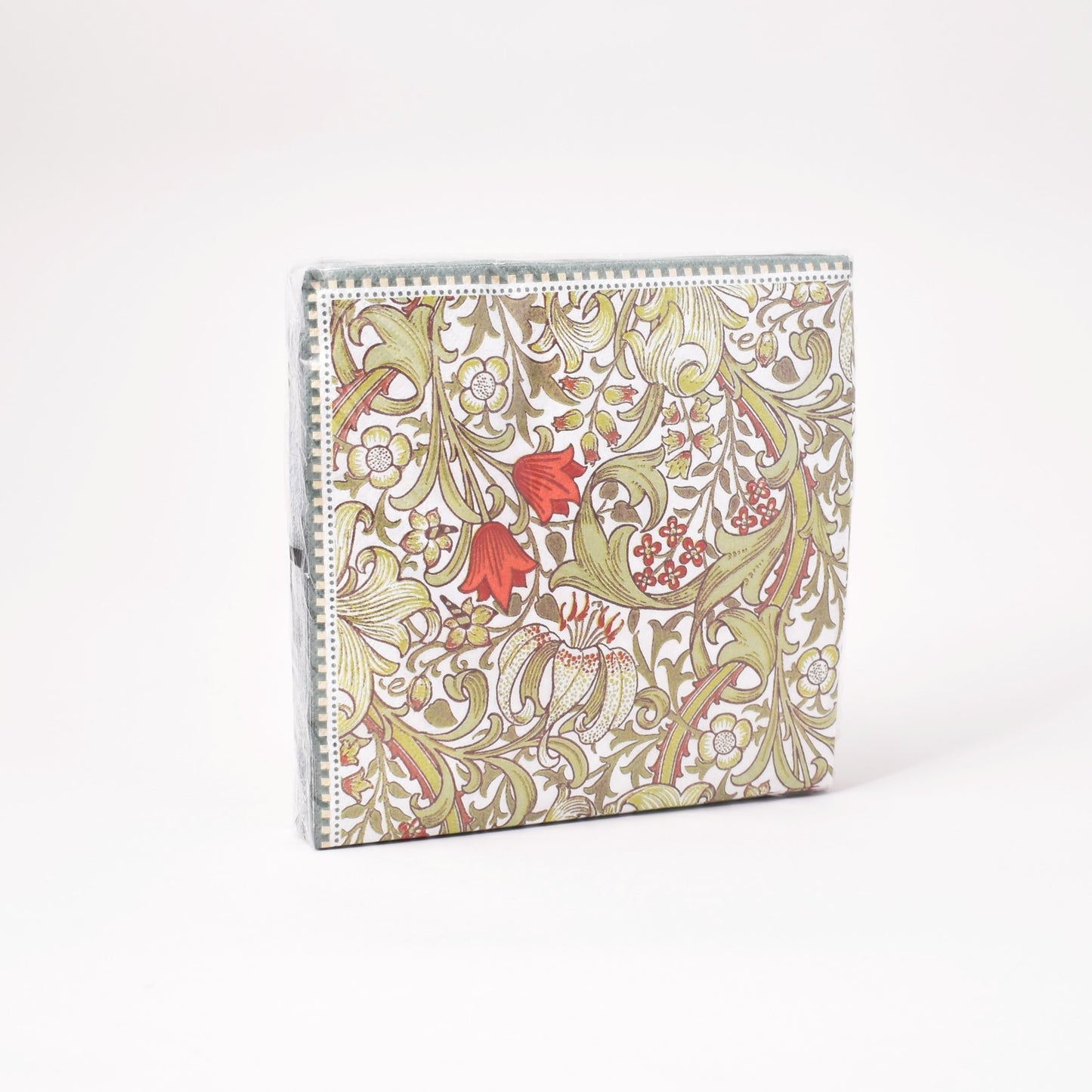 20 pappersservetter med motivet golden lily av william morris