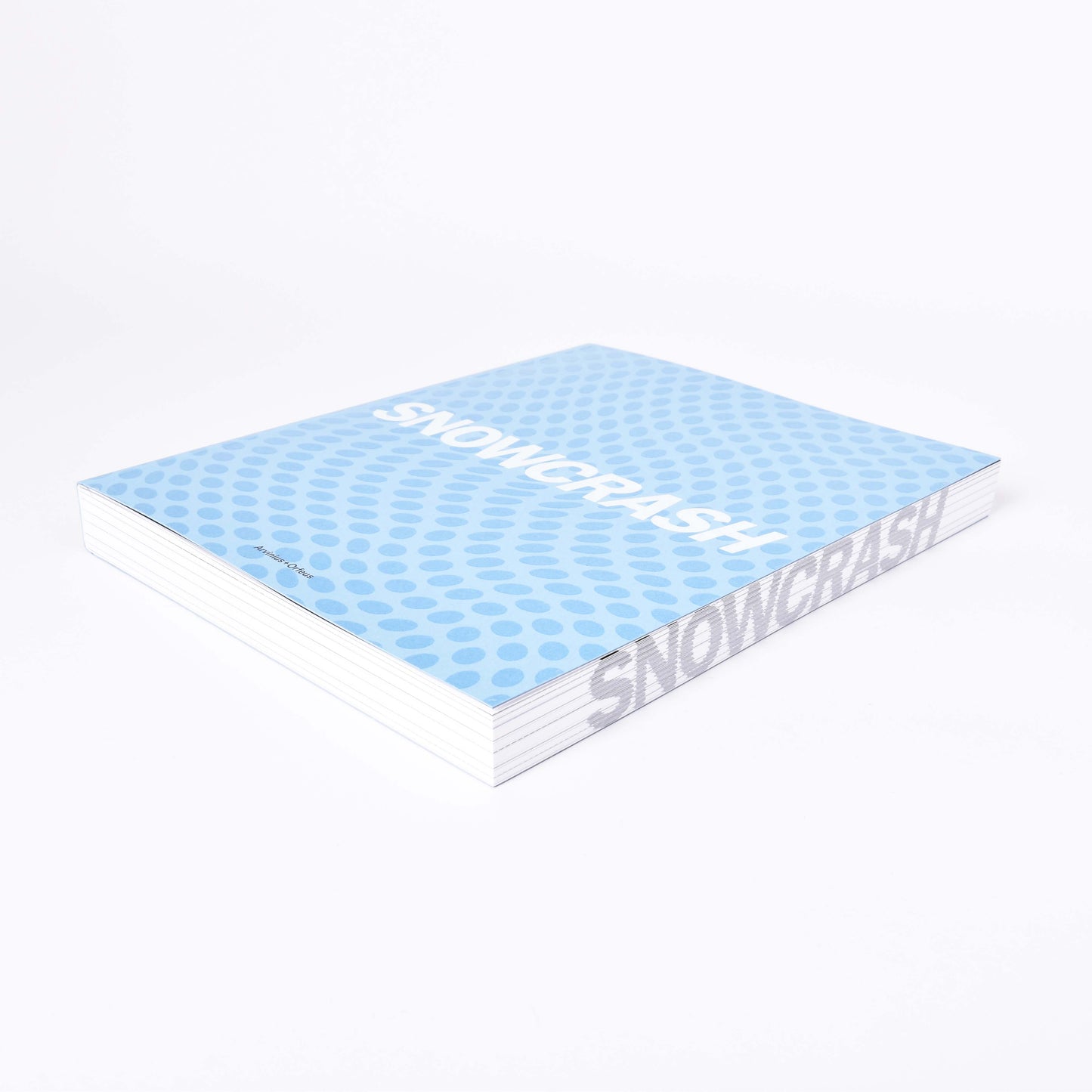 Boken Snowcrash om till designutställningen med samma namn