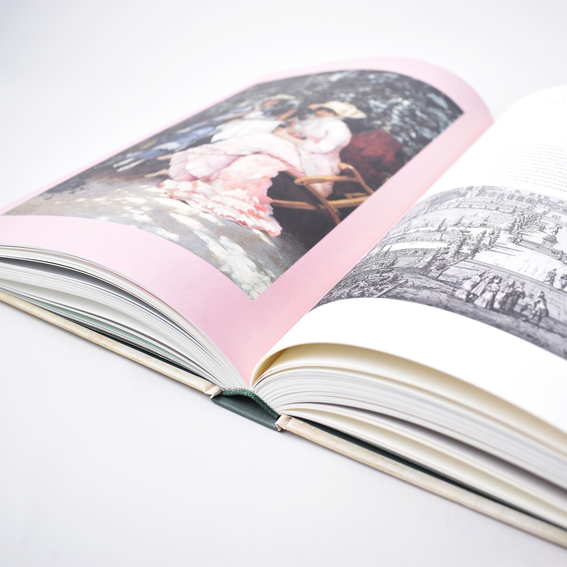 Insida i katalogen Trädgården från NAtionalmuseum