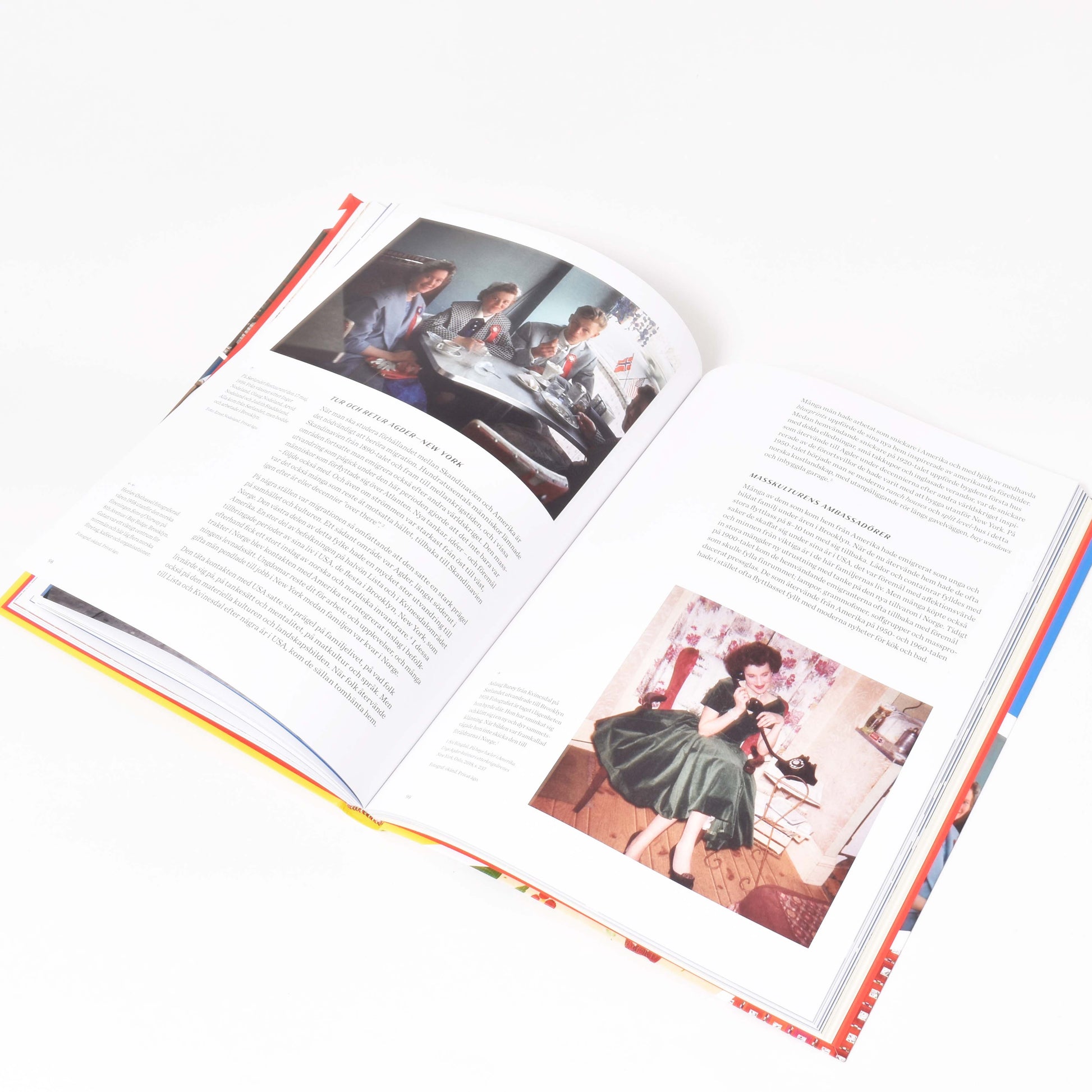 insida av katalogen "Scandinavian Design & USA"