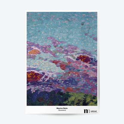 Poster med motiv av Maurice Denis målning Havsstrand